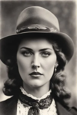 Laura Bullion was a notoriously wicked woman of the Wild West. Alongside other great names like “Black Jack” Ketchum, Kid Curry, or The Tall Texan, she was also a member of Butch Cassidy’s Wild Bunch gang. The Wild Bunch were a loosely organized group of bank and train robbers based in Wyoming. With her lover Ben Kilpatrick at her side, Laura acquired several nicknames such as “Della Rose”, “The Rose of the Wild Bunch”, “Desert Rose” or “Wild Bunch Rose”. Her rather feminine aliases made a shar