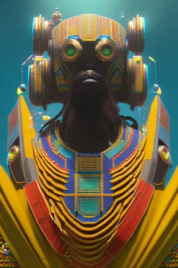 kente scene, thread, embroidery, octane render, high detail