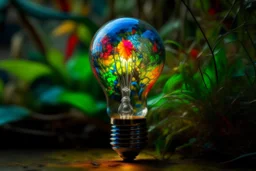 light bulp monet style