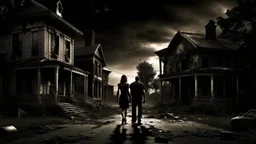 Amid the ruins of the night and the shadows of horror that haunt them, Jason and Sarah return to their hometown "falconville". They walk as if carrying on their shoulders the burdens of darkness and the experiences of horror that they lived in the "street of horror". The breath quickens and the eyes bear the imprints of the conflict, as they approach the town with confidence and pride. Young faces reflect the features of difficult experiences and terrifying events that they lived that night. Tr