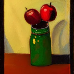 still life jar