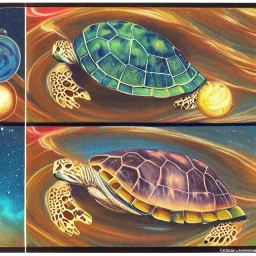 The Turtle and the Eight Planets