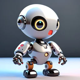 super cute Mix robot with magnetic angular limbs and accessories that could design irregular forms with Mix and match circular, square, triangular, photorealistic, 4K, ultra detailed, vray rendering, unreal engine --q 2