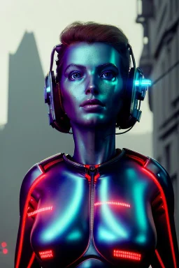 Ultra Realistic sci-fi scene, portrait, brunette woman, Ava garner face, perfect iris, glow eyes, makeup. Aliens background, Retro sci-fi style, helmet, tight latex coat, fog, rain, soft color, highly detailed, unreal engine 5, ray tracing, RTX, lumen lighting, ultra detail, volumetric lighting, 3d, finely drawn, high definition, high resolution.