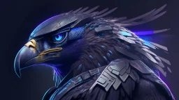 profile picture of a cyberfalcon with imposing looking