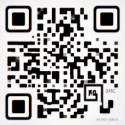 A QR code from Klingon