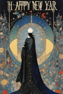 Harry Clarke’s cover art for: Happy new year 2024
