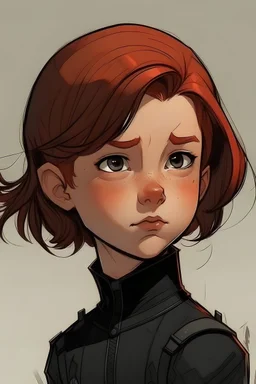 black widow as a boy