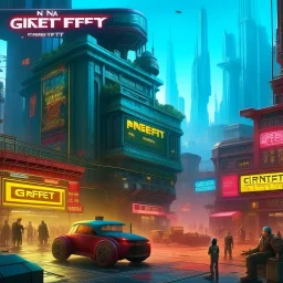 Grant manuscript,What if presented the city's history as series of interactive narratives of toy elements, encouraging you to explore specific locations to unlock immersive storytelling experiences,blend education and entertainment, providing deeper understanding of the of city's rich lore,cyberpunk 2077 poster art