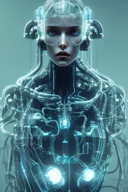 cyberpunk, glass body, women, portrai, open mouth, perfect skin, tron, cyborg , perfekt, real, dream, hr giger