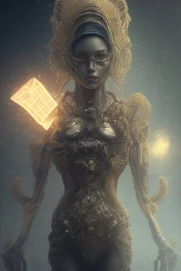 A harlequin character, playing cards with other people , sf, intricate artwork masterpiece, ominous, matte painting movie poster, golden ratio, trending on cgsociety, intricate, epic, trending on artstation, by artgerm, h. r. giger and beksinski, highly detailed, vibrant, production cinematic character render, ultra high quality model