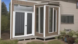 screen door is too big and won't fit in the framing