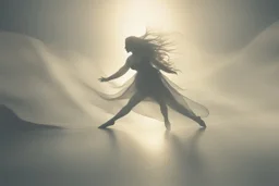 papercut, closeup, dynamically dancing woman S<AI in sunshine, mist, fog, reflection Weight:1 intricate details, HDR, beautifully shot, hyperrealistic, sharp focus, 64 megapixels, perfect composition, high contrast, cinematic, atmospheric, moody Weight:0.9, shading pastel and charcoal