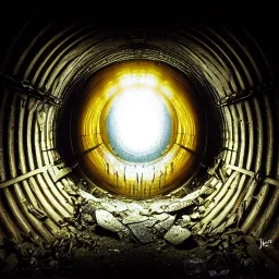 a large, scary human eye at the end of an abandoned subway tunnel, intricate, 8k resolution, high-quality, fine-detail, intricate, digital art, detailed matte, volumetric lighting, dynamic lighting, photorealistic, surrealism, George Grie, Ben Goossens, Igor Morski, Naoto Hattori, Mihai Criste , Zdzislaw Beksinski