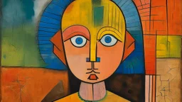 The "Portrait of a Woman" by Paul Klee captures a mysterious elegance. The abstract composition, with its bold lines and vibrant colors, hints at a complex inner world. The woman's enigmatic gaze and enigmatic expression invite viewers to ponder the deeper meanings behind the artwork.