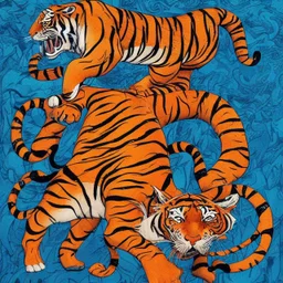 tiger by james jean]