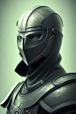 portrait, ninja, knight, masked, 8k resolution