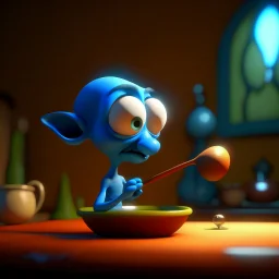 <lora:Bosch_Creatures-000010:0.2>,Bosch_Creatures,Hold the spoon with your left hand,What if get the flavor,pixar style,<lora:PixarXL:0.8>, ,holding reflection,<lora:DD-made-of-clay-XL-v2:1.0> made-of-clay,(Medium close-up:1.2), <lora:FF_Style_Rene-Magritte:0.5> rene magritte, style of rene magritte, BREAK <lora:Tim_Burton_Painting_Style_SDXL:0.1> Tim Burton Style, <lora:add-detail-xl:-0.8>