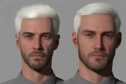 Male character 19 years Proportions of the character the head-to-body ratio . Create a distinctive that helps the character stand out and be easily recognizable Design the character's face, including the shape of the head, eyes, eyebrows, nose, mouth, and ears. Consider the character's personality, age, and any unique that set them apart depth and visual interest. Front, Side, and Back Views: Provide multiple views of the character, including front, side, and back mode sheet