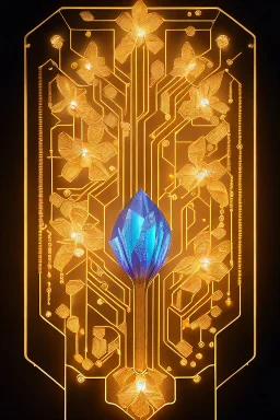 full shot, Crystal black tulip element shape, glass golden neon, cool gold, delicate science and technology sense line, black background, movie sense, HD, detailed light, cinematic, high detail, 4k, cyberpunk, 3d rendering, 32k , hyper detailed, magical and epic, epic light, the most perfect and beautiful image ever created, image taken with the Sony A7SIII camera, many details 8k speed effect (cinemagraphs) Phi Phenomenon (Mark Wertheimer)