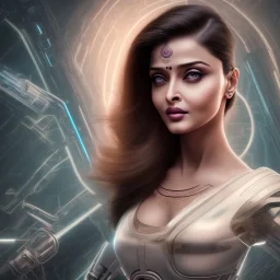 beautiful indian actress aishwarya rai ,cyberpunk, head, women, portrai, tron sketch of a girl on lined paperA beautiful one nude body of a make up smiling woman blond long hair, alone, high key lighting, volumetric light high details with white stripes and blue eye, smiling with plump pink lips, flowers around, unreal engine petit prince belle fine, profil de trois quart, grand front cosmique, peau bleu cristalline, yeux bleu, perle sur le front long cheveux blond et rose etoilé