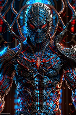 Fhoto full body, reality, Raw, spiderman as raiden mortal kombat, digital art, intricate details, powerful composition, light eye, captivating, , trending on artstation, sharp focus, studio photo, intricate details, highly detailed, by addie_digi