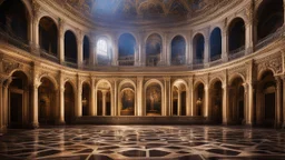 1066. Unusual amazing palace, beautiful, strange, inspiring, extraordinary, peaceful, vast, restful, majestic, beautiful lighting, attractive composition, photorealistic, extremely detailed, chiaroscuro, rule of thirds