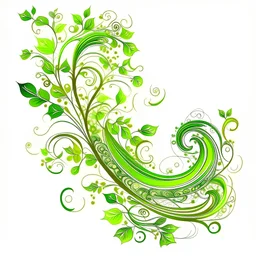 winding plant vector art transparent background not so intrecate