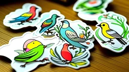 I want a design nitche's a brid stickers