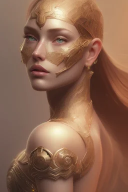 A highly detailed and hyper realistic drawing of a gorgeous and Goddess, trending on artstation, sharp focus, studio photo, highly detailed, by greg rutkowski