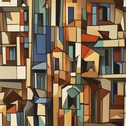 picasso style building cubism