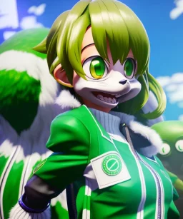 My hero academia tsuyu asui also known as froppy, realistic, fantasy, unreal engine