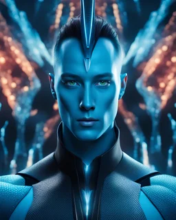 Man Dragman as Avatar surreal 8K image