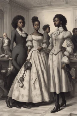 Illustrate the dehumanizing perspective of Franklin and Armfield towards slaves. Depict their likening of "fancy girls" to luxury items like Louis Vuitton handbags. Use symbolism to convey the callousness of this comparison