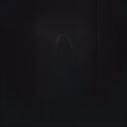 minimalist horror dark filled background