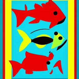 fish pop art