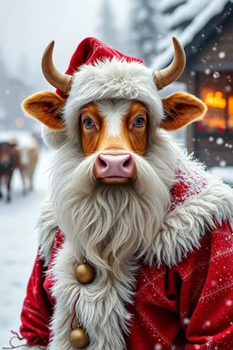 santa cow man