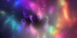 pastel rainbow galaxy dreamscape