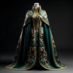fashionable majestic fantasy cape