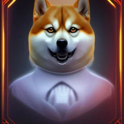 shiba inu ghost spooky creepy darth vader
