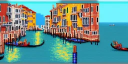 pixel art venice