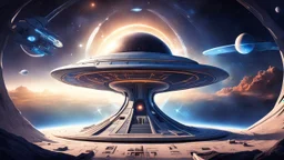 the galactic federation of world in a spaceship called solaris