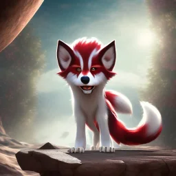 Lycanroc, 8K, dramatic lighting, masterpiece, expert, sharp focus