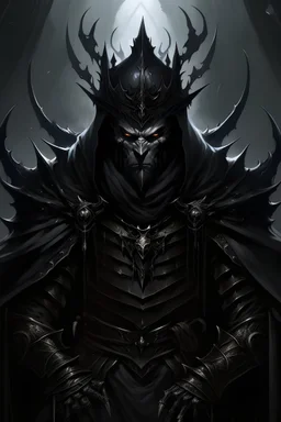A malevolent king draped in flowing black attire that seems to absorb the surrounding light. His sinister crown, adorned with ominous spikes, rests upon a head crowned with jet-black hair. Lord Obsidian's eyes, a dark abyss reflecting cruelty and malice, lock onto you with an unsettling intensity. A deadly grin curves across his face, betraying the depths of his malevolence. In the shadow of his presence, an aura of darkness and foreboding surrounds Lord Obsidian, marking him as an evil man.