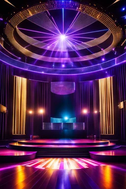 luxury disco stage