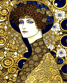 klimt pattern background, incredibly beautiful sexy woman, perfect view, centered, Gustav Klimt's paintings painted the most beautiful way with a style of Arthur Rackham, as little clothing as possible