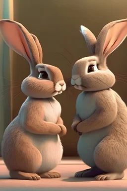 two bunnies animated boyfriends