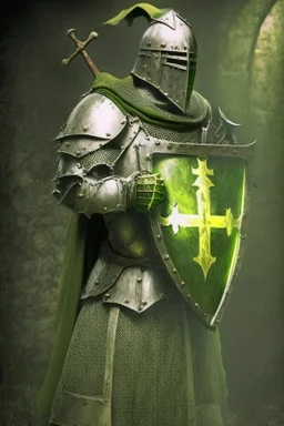 crusader holy light olive green dark medieval TambsTV knight