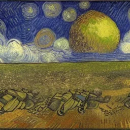 world war 2 by van gogh