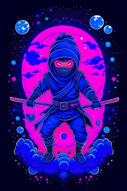 Cosmic anime ninja